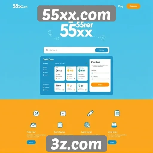 Novo design da interface do 55xx.com melhora experiência do usuário